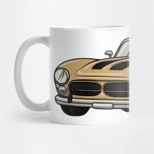 Classic Car Connoisseur yellow Mug
